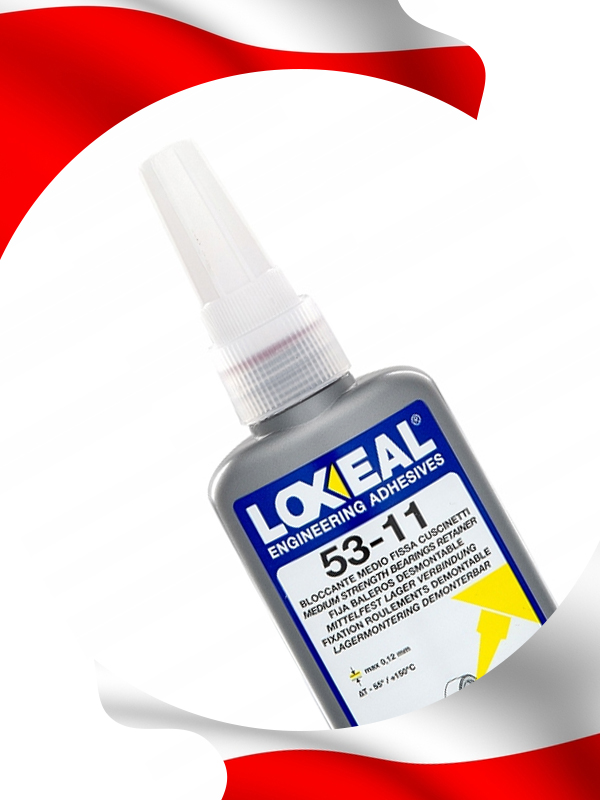 KLEJ DO ŁOŻYSK WAŁÓW TULEJEK LOXEAL 53-11 ŚREDNIO DEMONTOWALNY 50 ml
