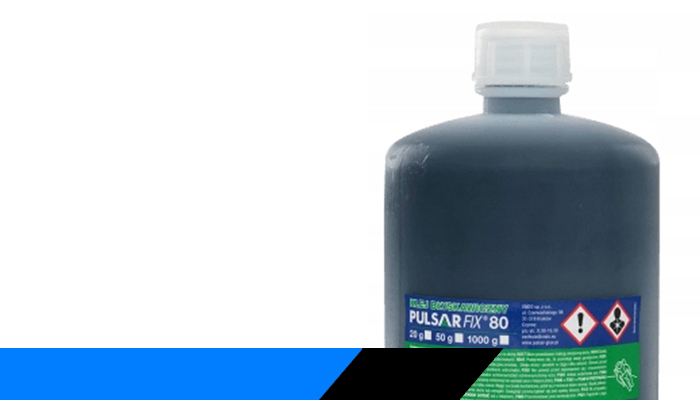 KLEJ CZARNY CYJANOAKRYLOWY PULSAR GĘSTY FIX-80 1000 g