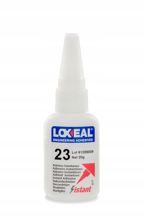 KLEJ CYJANOAKRYLOWY Z AKTYWATOREM RZADKI LOXEAL 23 20 g + 150 ml