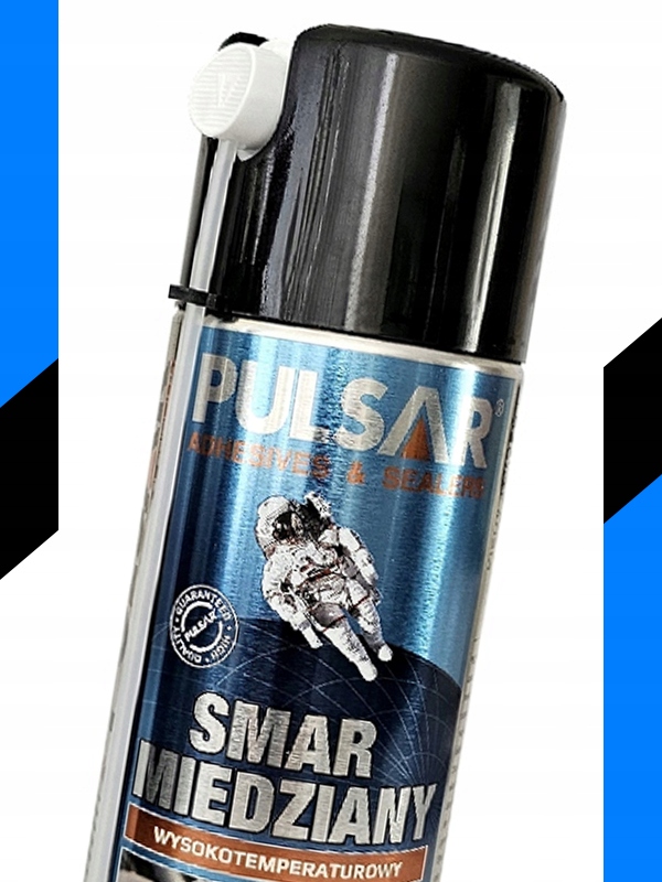 SMAR MIEDZIANY W SPRAYU MIEDZIOWY PULSAR WYSOKOTEMPERATUROWY 400 ml