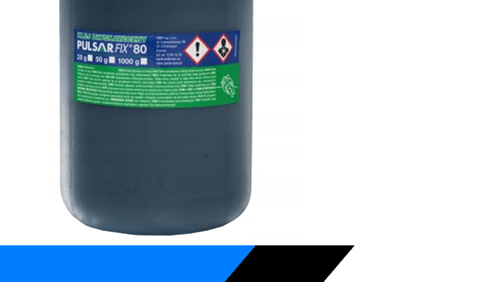 KLEJ CZARNY CYJANOAKRYLOWY PULSAR GĘSTY FIX-80 1000 g
