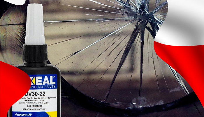 KLEJ UV DO SZKŁA I METALU BEZBARWNY LOXEAL 30-22 WYSOKA LEPKOŚĆ 50 ml