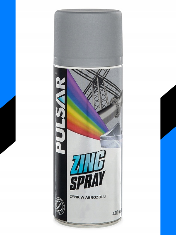 CYNK SPRAY PULSAR OCYNK ANTYKOROZYJNY PODKŁAD DO METALU 400 ml