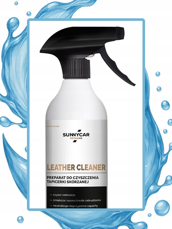 ŚRODEK DO CZYSZCZENIA TAPICERKI SKÓRZANEJ SUNNYCAR 500 ml
