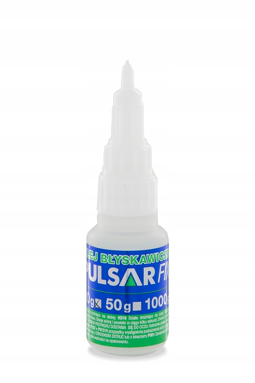 KLEJ CYJANOAKRYLOWY Z AKTYWATOREM BARDZO GĘSTY PULSAR 20 ml + 150 ml