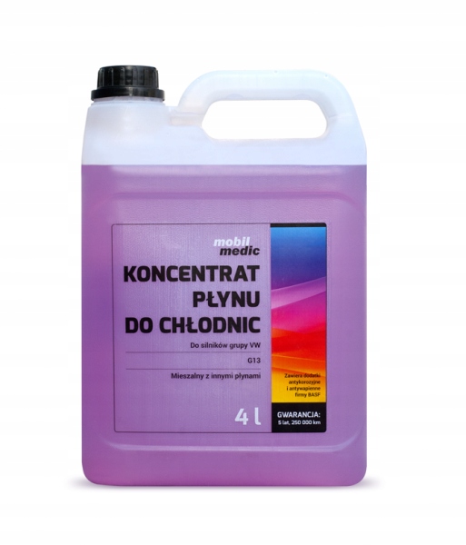 KONCENTRAT DO CHŁODNIC G13 4L - 35°C MOBIL MEDIC