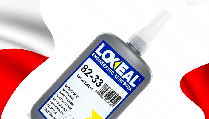 KLEJ DO ŁOŻYSK PIAST TULEI LOXEAL 82-33 SZYBKIE UTWARDZANIE 250 ml