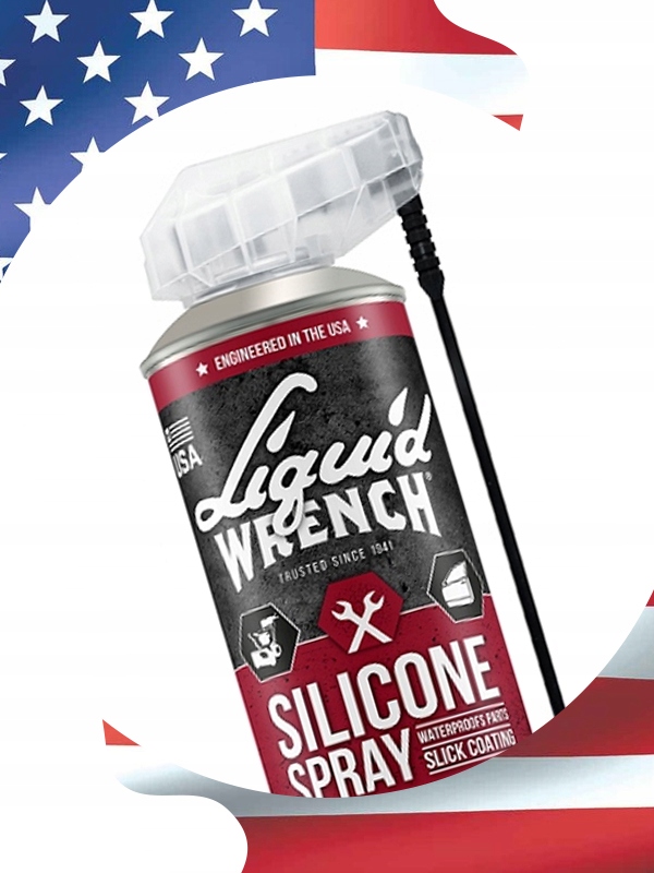 SMAR SILIKONOWY W SPRAYU UNIWERSALNY LIQUID WRENCH DO USZCZELEK 380 ml