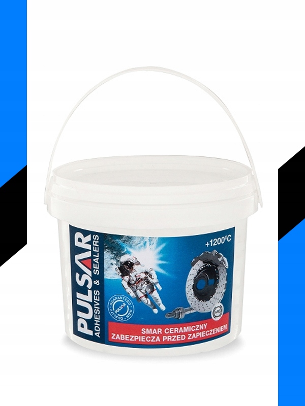 SMAR CERAMICZNY DO HAMULCÓW ŚRUB PULSAR PRZECIWZAPIECZENIOWY WIADERKO 450 g