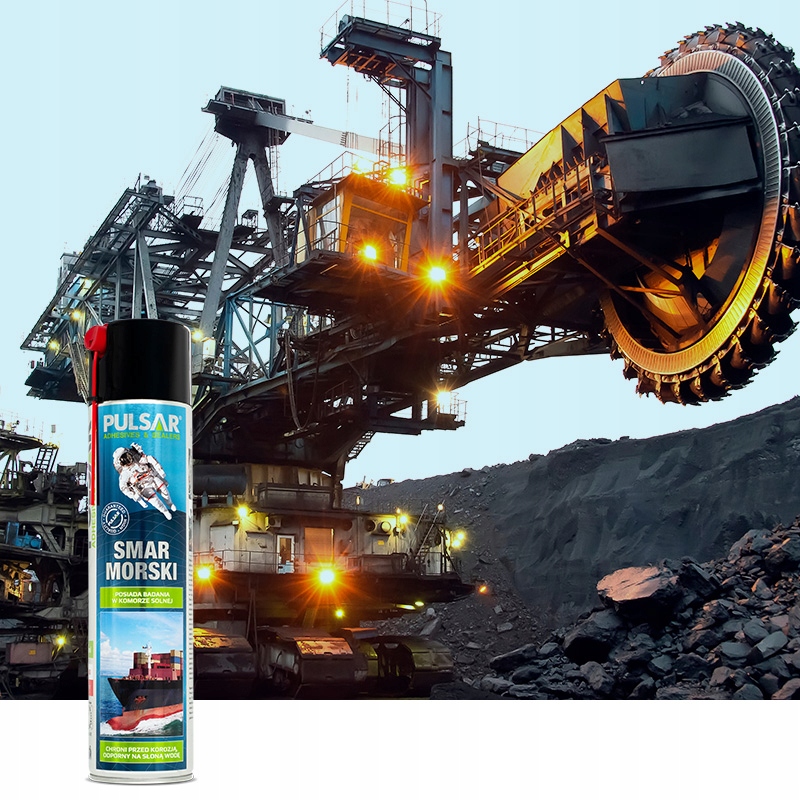 SMAR MORSKI PULSAR ODPORNY NA WODĘ SŁONĄ 600 ml x8