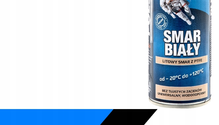 SMAR BIAŁY LITOWY Z TEFLONEM PTFE PULSAR W SPRAYU 400 ml