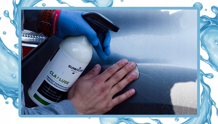 PREPARAT POD GLINKOWANIE SUNNYCAR CLAY LUBE NADAJE POŚLIZG POD GLINKĘ 1L