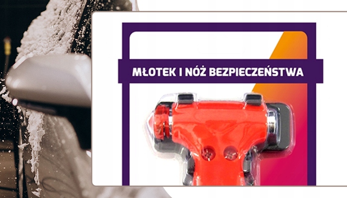 MŁOTEK BEZPIECZEŃSTWA BRUMM NÓŻ ŻYCIA