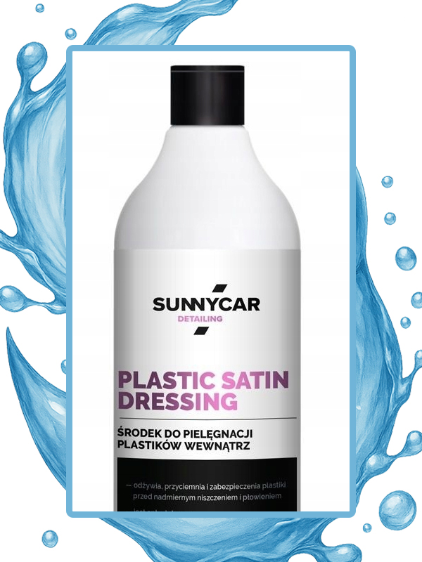 DRESSING DO PIELĘGNACJI PLASTIKÓW WEWNĘTRZYCH SUNNYCAR ANTYSTATYCZNY 500 ml