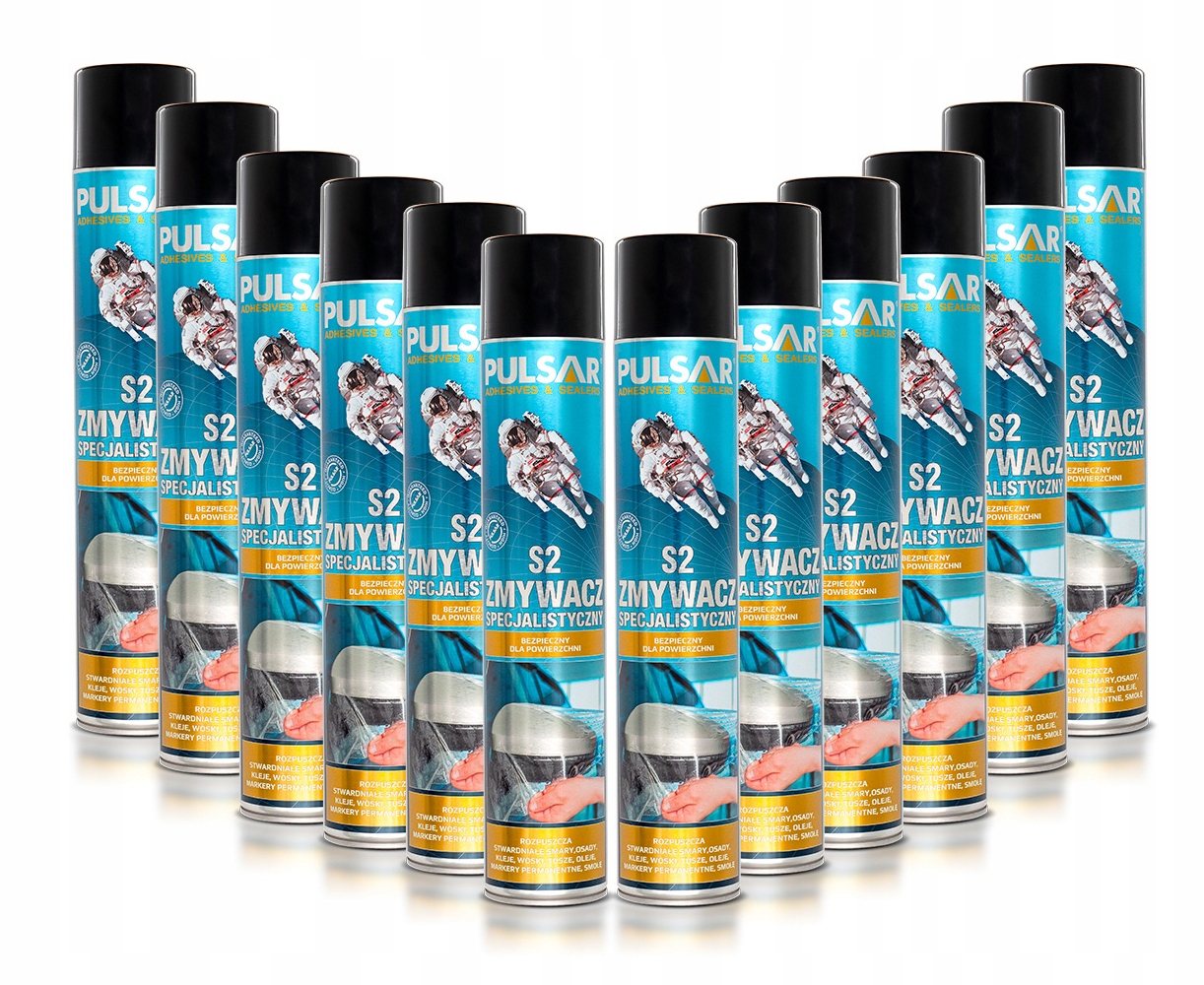 ZMYWACZ DO MARKERÓW SMARÓW WOSKÓW PULSAR S2 750 ml x12