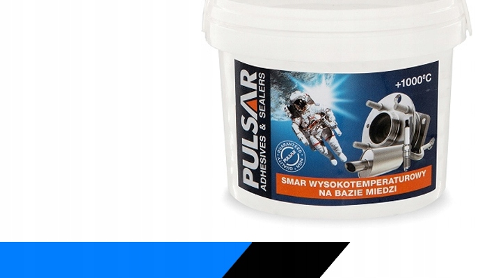 SMAR MIEDZIOWY MIEDZIANY PULSAR WYSOKOTEMPERATUROWY WIADERKO 500 ml