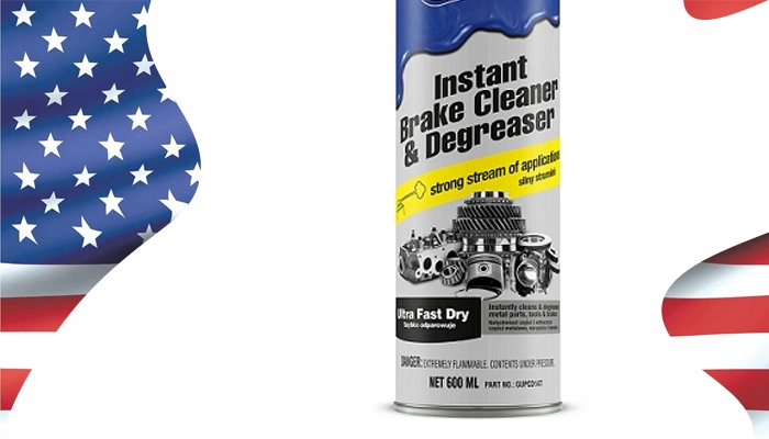 ZMYWACZ DO TARCZ HAMULCOWYCH HAMULCÓW GUNK 600 ml BARDZO SILNY STRUMIEŃ