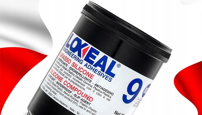 SMAR NSF H1 SILIKONOWY ATEST LOXEAL 9 1kg