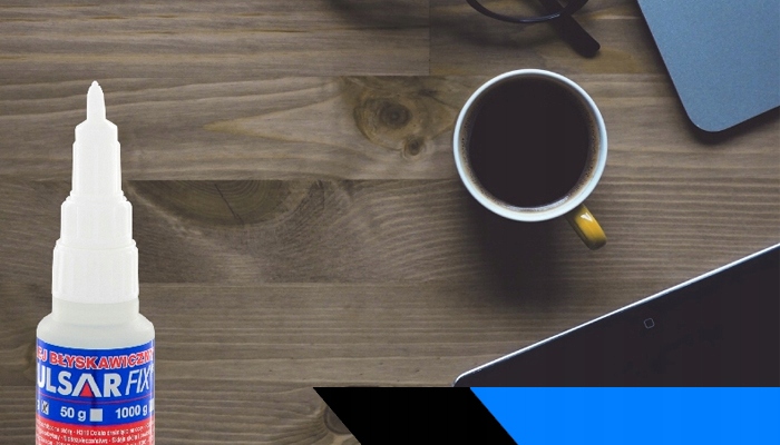 KLEJ CYJANOAKRYLOWY GĘSTY SEKUNDOWY BŁYSKAWICZNY CA PULSAR FIX-01 20 g