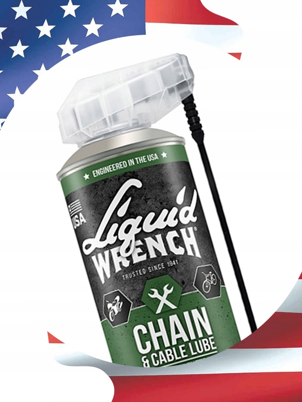 SMAR DO ŁAŃCUCHA LIQUID WRENCH DO MOTOCYKLI ROWERÓW SPRAY 380 ml