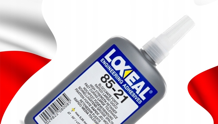 KLEJ DO ŁOŻYSK TULEI PIAST LOXEAL 85-21 MAKSYMALNA SIŁA MOCOWANIA 250 ml