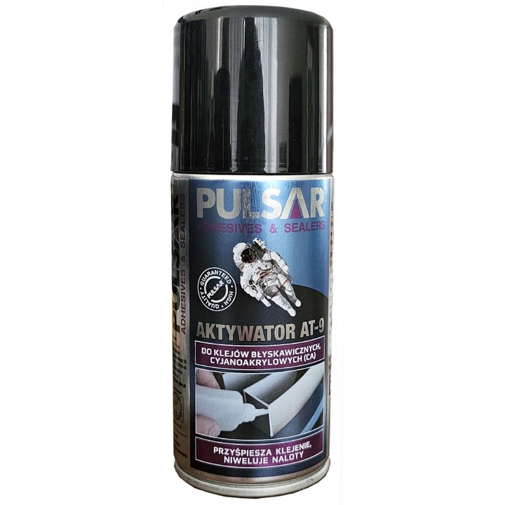 KLEJ CYJANOAKRYLOWY Z AKTYWATOREM RZADKI SEKUNDOWY PULSAR 1000 g + 150 ml