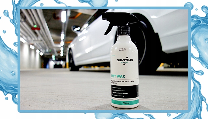 WOSK NA MOKRO SUNNYCAR POGŁĘBIA KOLOR I ZABEZPIECZA LAKIER 500 ml