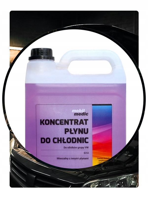 KONCENTRAT DO CHŁODNIC G13 4L MOBIL MEDIC - 35°C