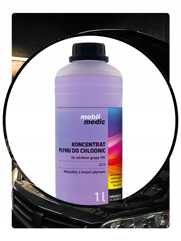 KONCENTRAT DO CHŁODNIC G13 1L - 35°C MOBIL MEDIC