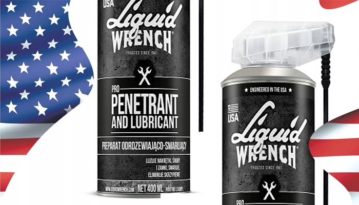 ODRDZEWIACZ WIELOFUNKCYJNY LIQUID WRENCH PRO PENETRANT W SPRAYU 400 ml