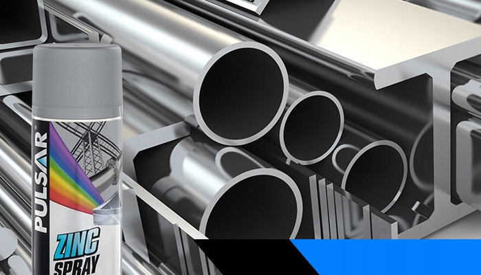 CYNK SPRAY PULSAR OCYNK ANTYKOROZYJNY PODKŁAD DO METALU 400 ml