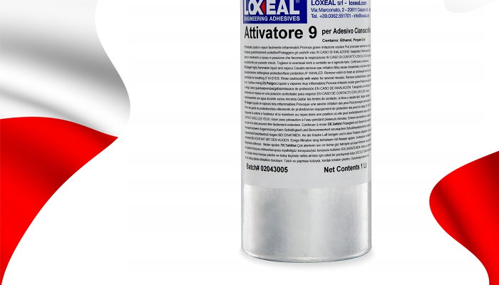 AKTYWATOR DO KLEJÓW CYJANOAKRYLOWYCH LOXEAL 9 PRZYŚPIESZACZ 1L