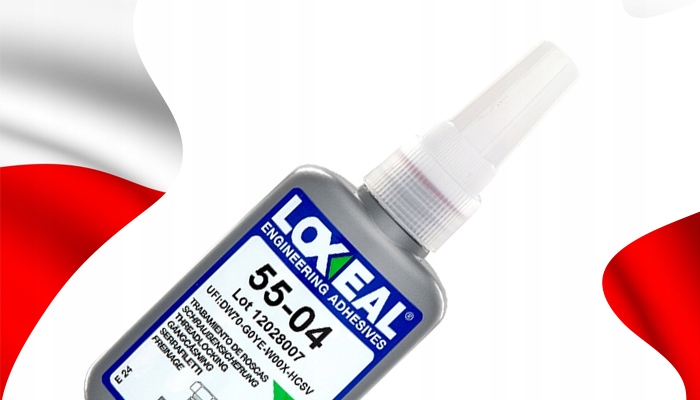 KLEJ DO GWINTÓW ŚRUB LOXEAL 55-04 ŚREDNIO DEMONTOWALNY 50 ml