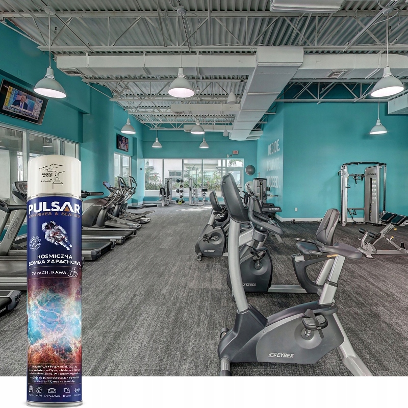 ODŚWIEŻACZ POWIETRZA SPRAY PULSAR ZAPACH KAWA 750 ml x8