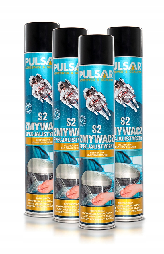 ZMYWACZ DO MARKERÓW SMARÓW WOSKÓW PULSAR S2 750 ml x4