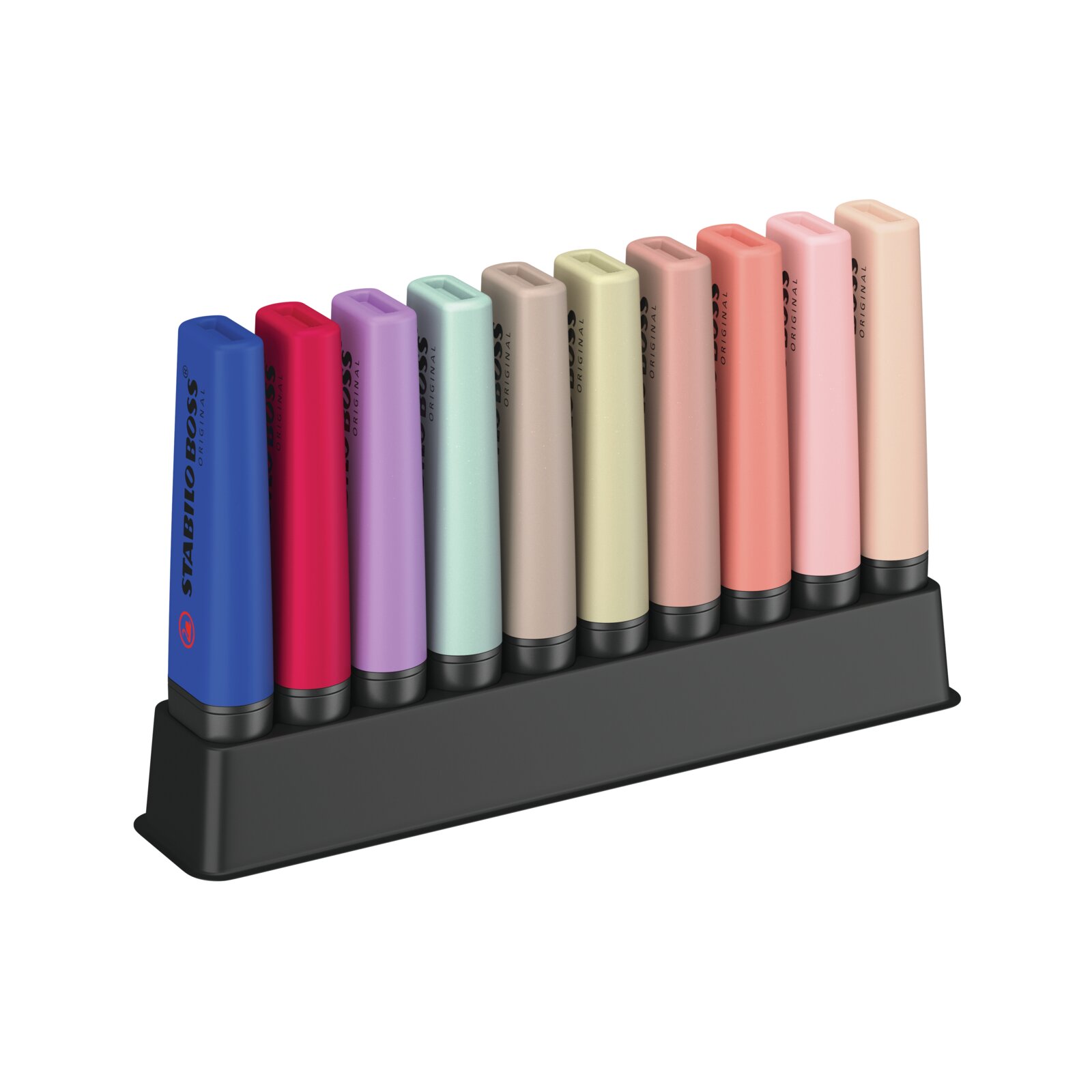 Zakreślacz STABILO Boss Wildflowers Nature Colors 10 sztuk (7010-3-5)