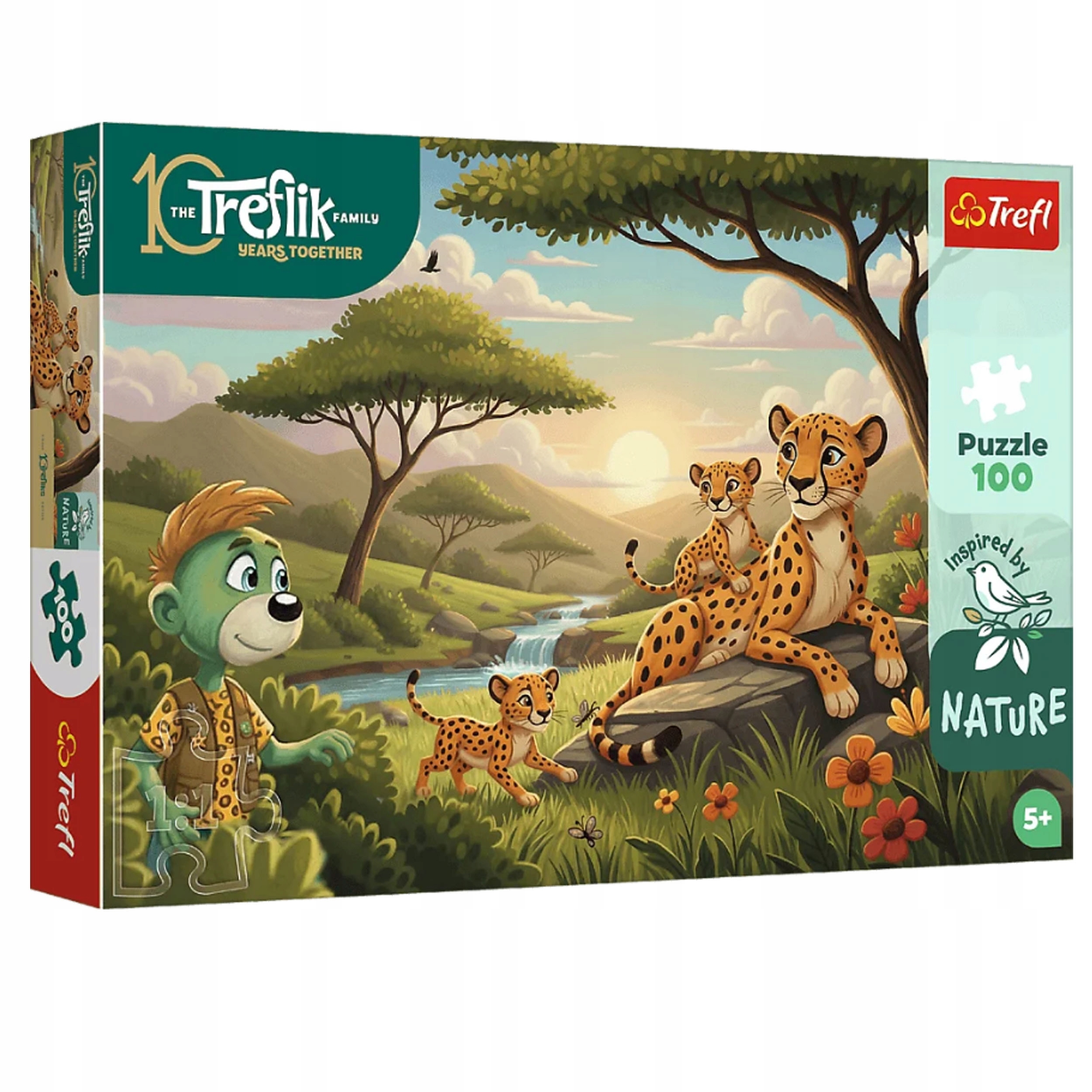 Puzzle 100 Inspired By Nature: Gepardy (16592)