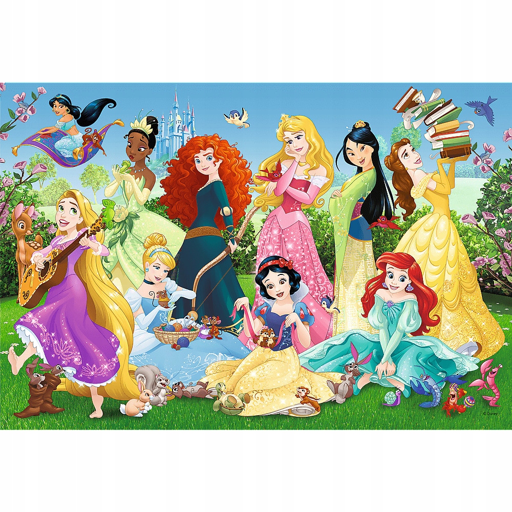 Puzzle 100 Czarujące Księżniczki (16417)