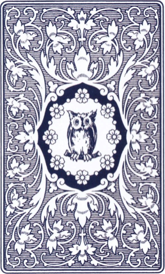 Tarot Lenormand Blue Owl (niebieska sowa) (3319)