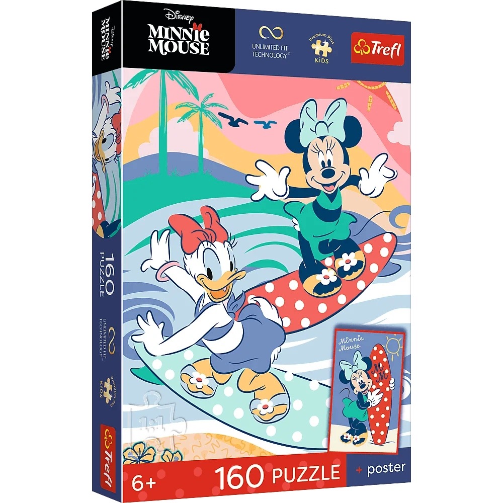 Puzzle 160 Premium Plus Kids UFT Piękna myszka, Disney (15439)