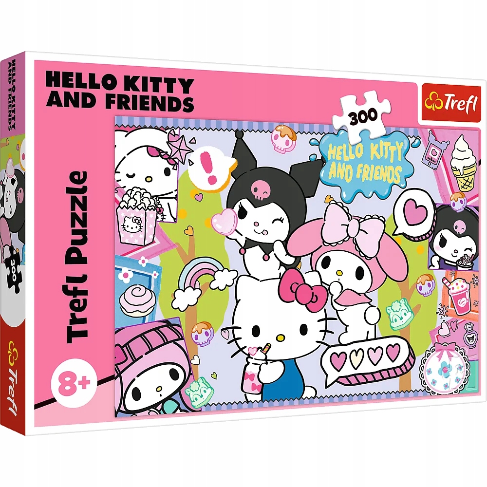 Puzzle 300: Szalone trio, Hello Kitty (23039)