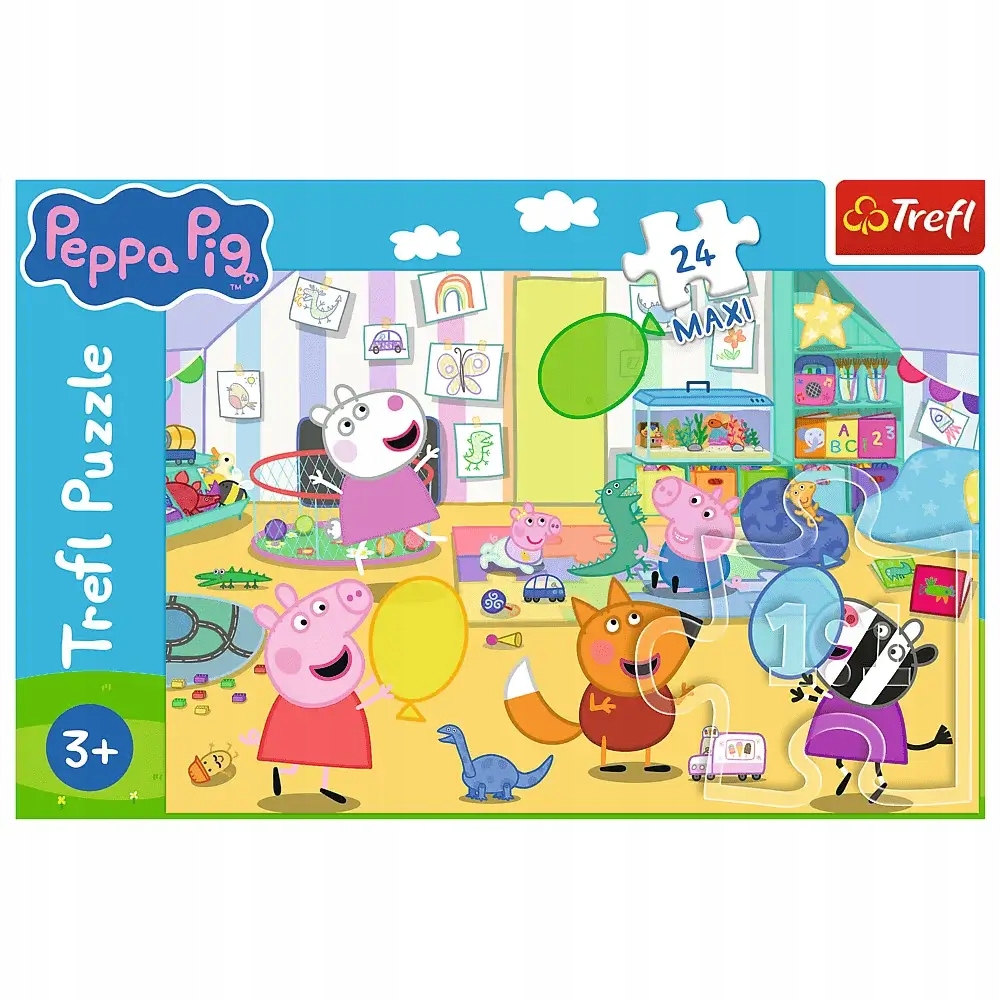 Puzzle 24 Maxi: Piękna Peppa (14367)