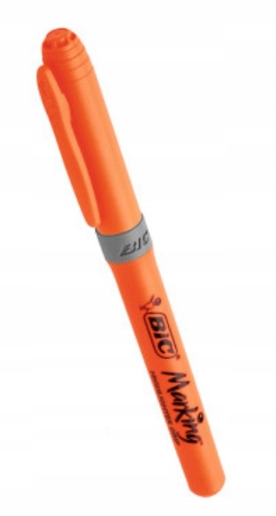 Zakreślacz BIC Highlighter Grip Pomarańczowy