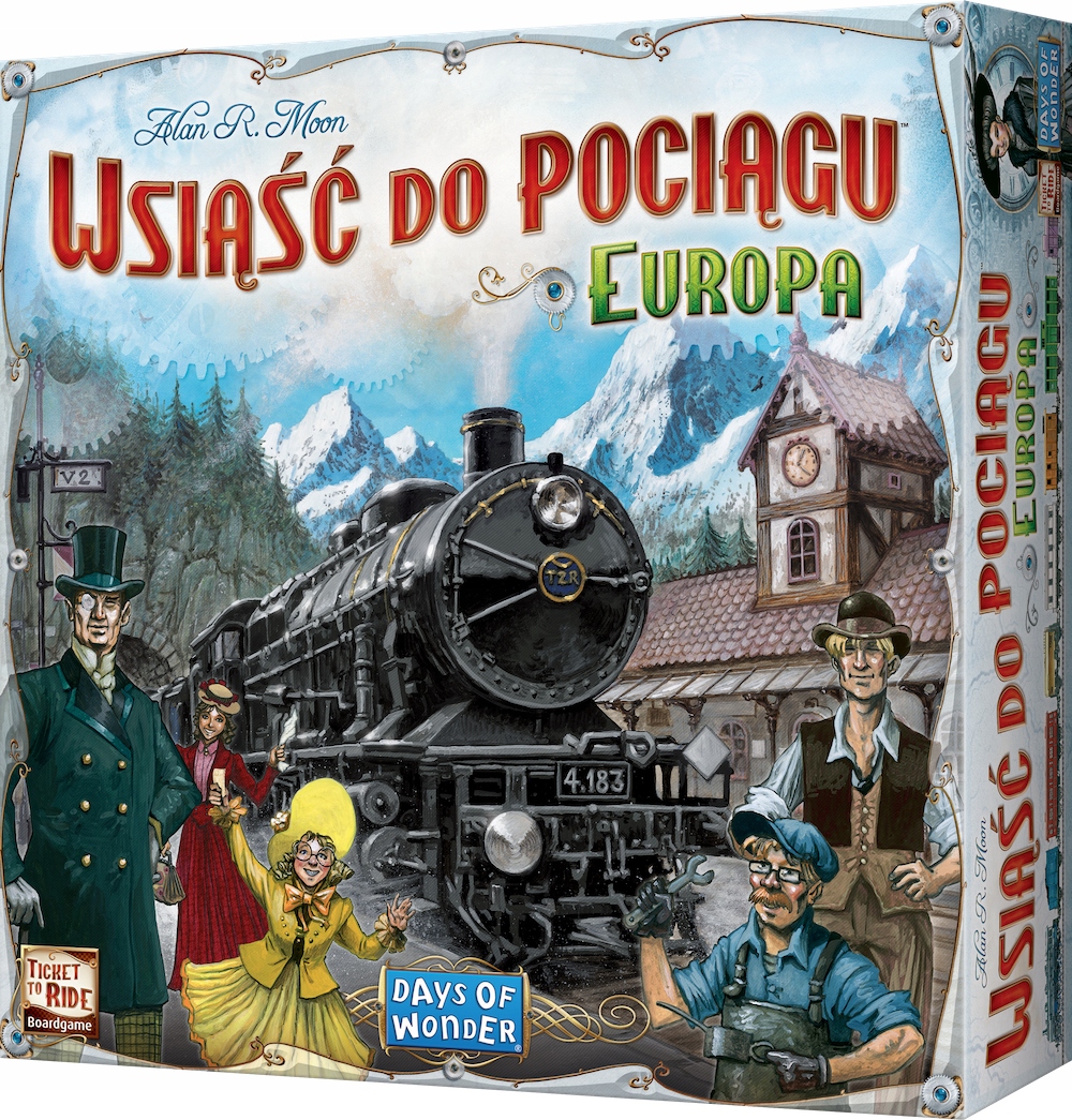 Gra planszowa Wsiąść do Pociągu: Europa