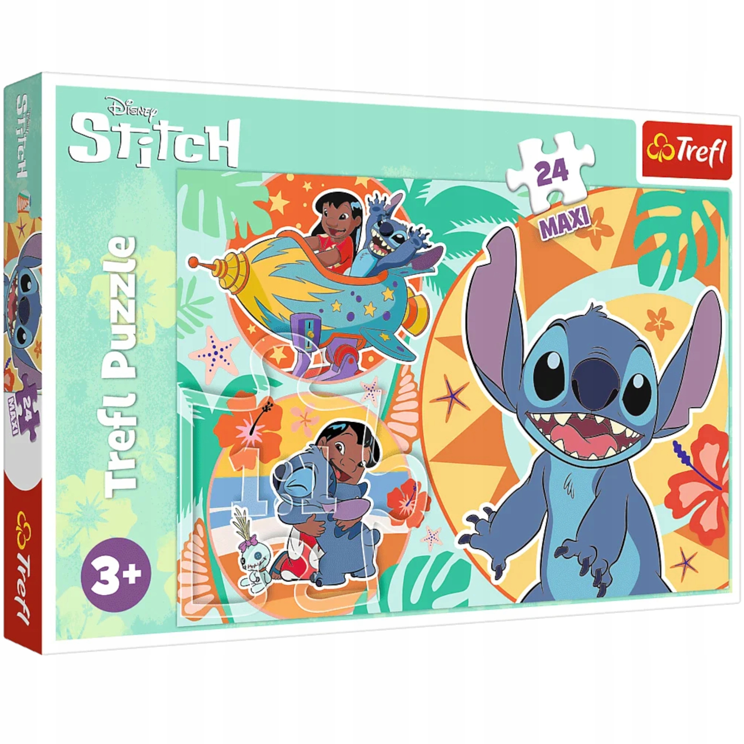 Puzzle 24 Maxi: Wesoły dzień Lilo&Stitch (14365)