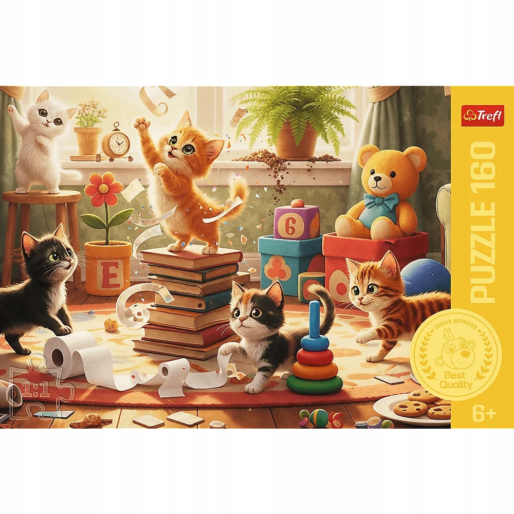 Puzzle 160: Kocie psoty