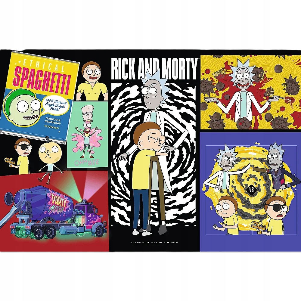 Puzzle 300: Rick i Morty Dziwne miejsce w galaktyce (23035)