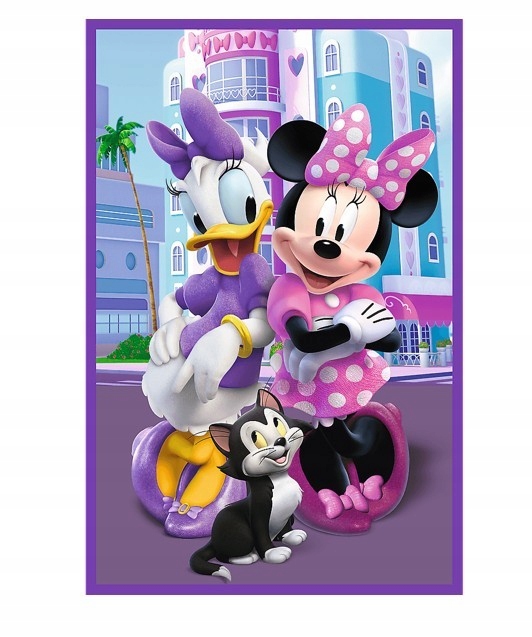 Puzzle 3 x 80: Minnie i przyjaciele (34889)