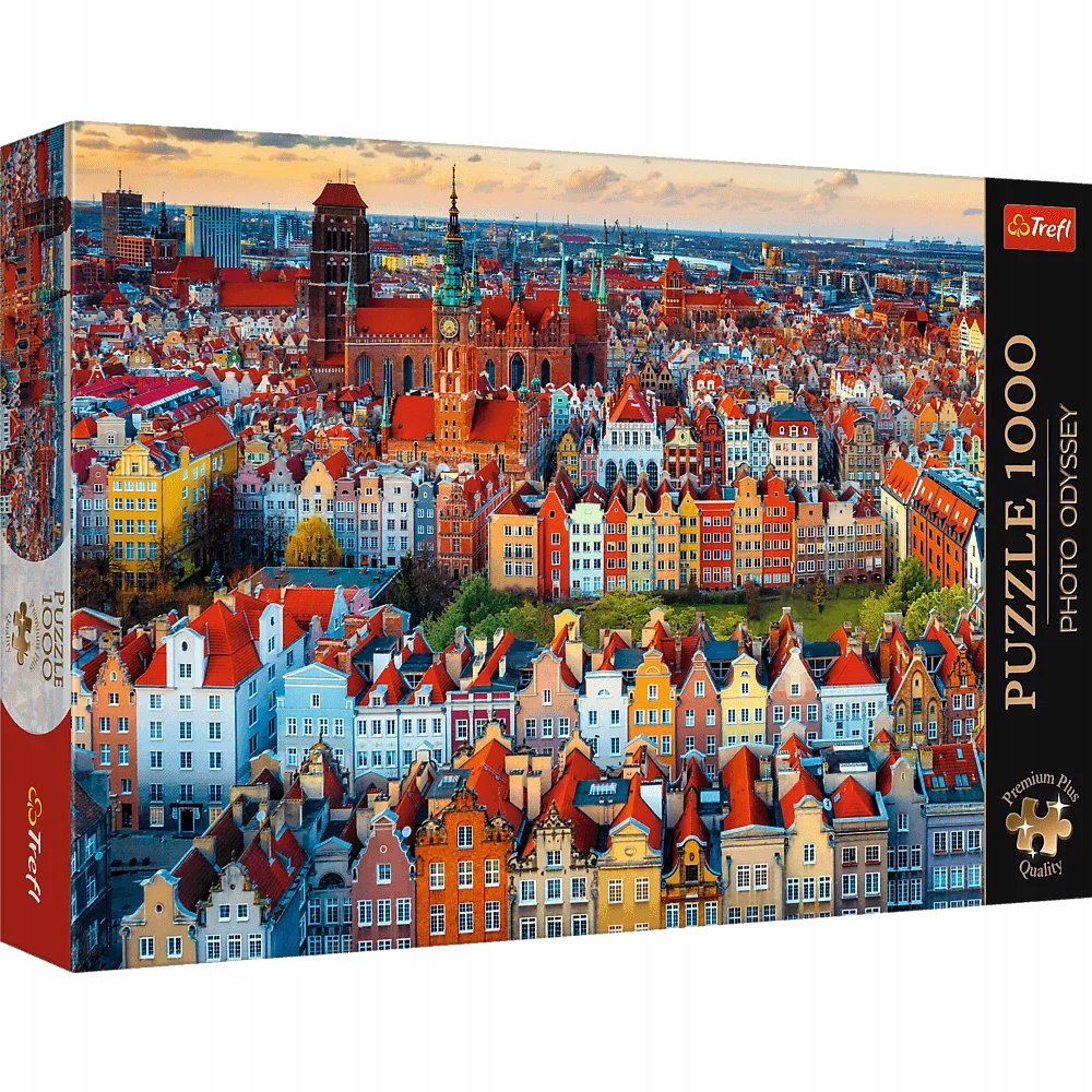 Puzzle 1000: Widok na Gdańsk (10856)