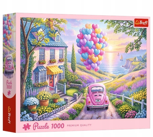 Puzzle 1000: Romantyczna Przejażdżka (10971)
